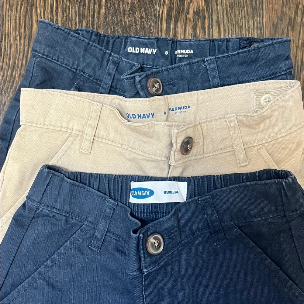 Old Navy Uniform Shorts size 8